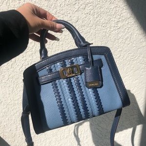[NWT] MICHAEL KORS SMALL KARSON CROSSBODY NAVY